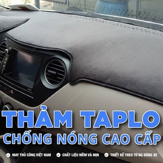 THảm Taplo Ô TÔ LOẠI 1 Nhung Mịn Lông Cừu Nhân Tạo 3 Lớp Cách Nhiệt Có Lớp Chống Trượt