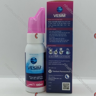 Nước Muối Biển Dạng Xịt Vesim
