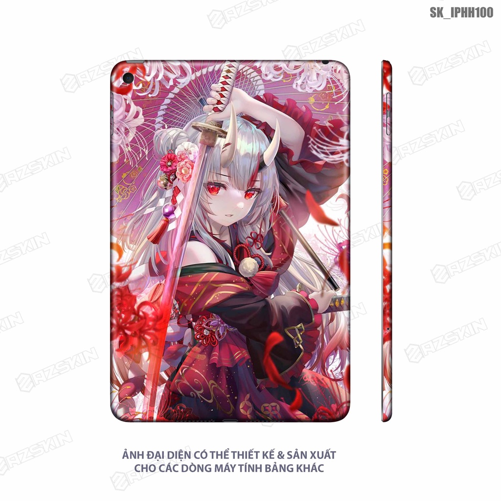 Miếng Dán Skin Hoạt Hình Anime IPad Pro/Air/Gen/Mini |SK_IPHH100| Chất Liệu Skin 3M Cao Cấp, Chống Nước, Khuôn Cắt CNC