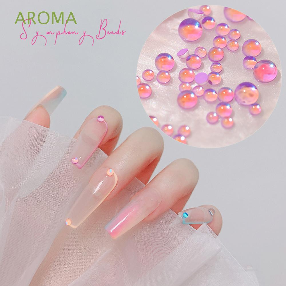 [Hàng mới về] Hộp hạt cườm 3D đính trang trí làm đẹp móng tay