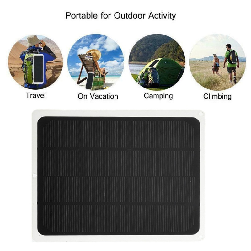 Tấm Sạc Năng Lượng Mặt Trời 12V Chống Thấm Nước Cho Xe RV