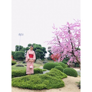 Yukata - Kimono chất vải mát.