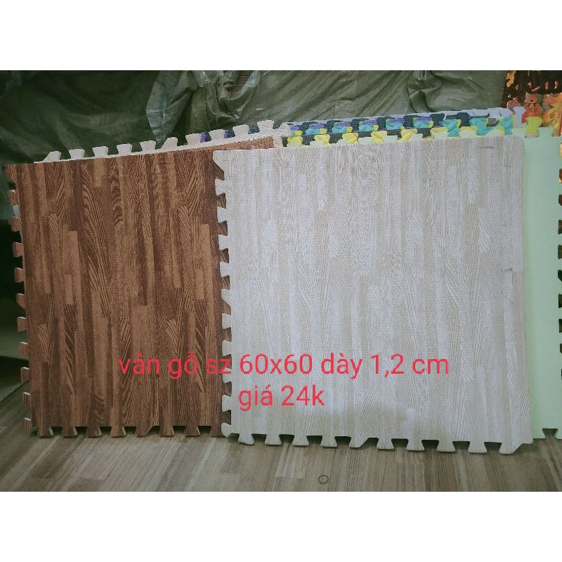 Xả thanh lý mẫu xốp lót nền nhà vân gỗ vân đá sz đại 60x60