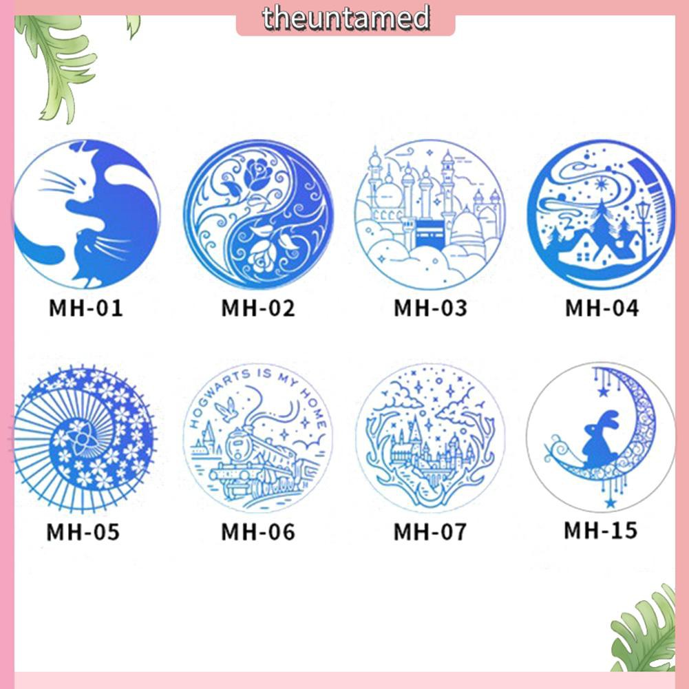 Đầu con dấu sáp 30mm DIY bằng đồng phong cách cổ điển để trang trí lưu bút/nhật ký/album ảnh DIY