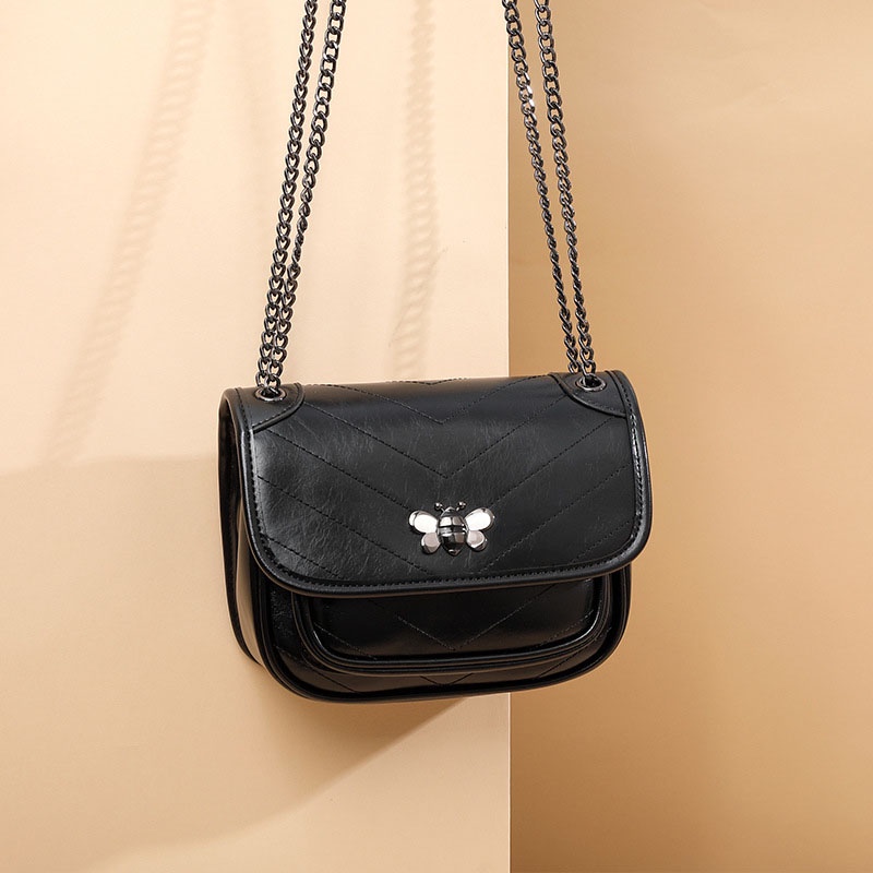 Túi Đeo Chéo Dây Xích Dễ Phối Đồ Thời Trang Cho Nữ