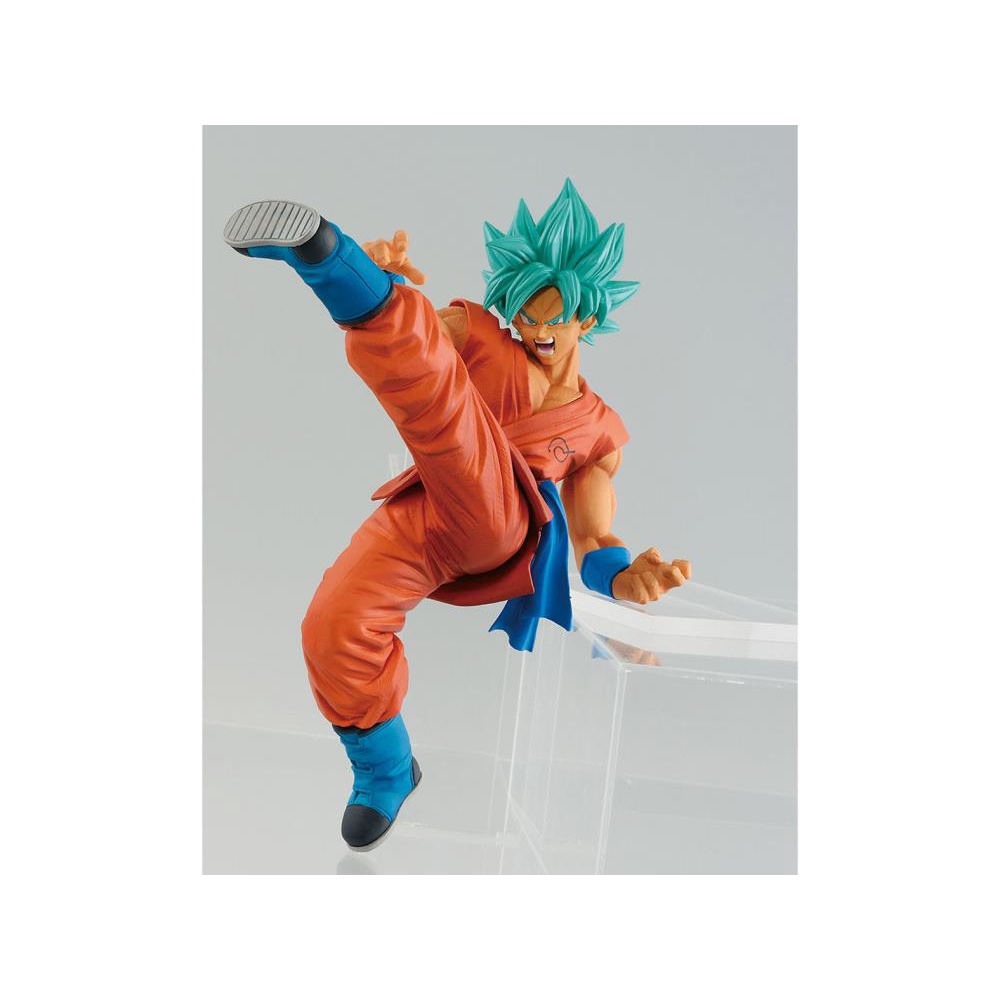 Mô hình Dragon Ball - Goku blue kaioken - Son Goku FES!! - chính hãng Nhật Bản