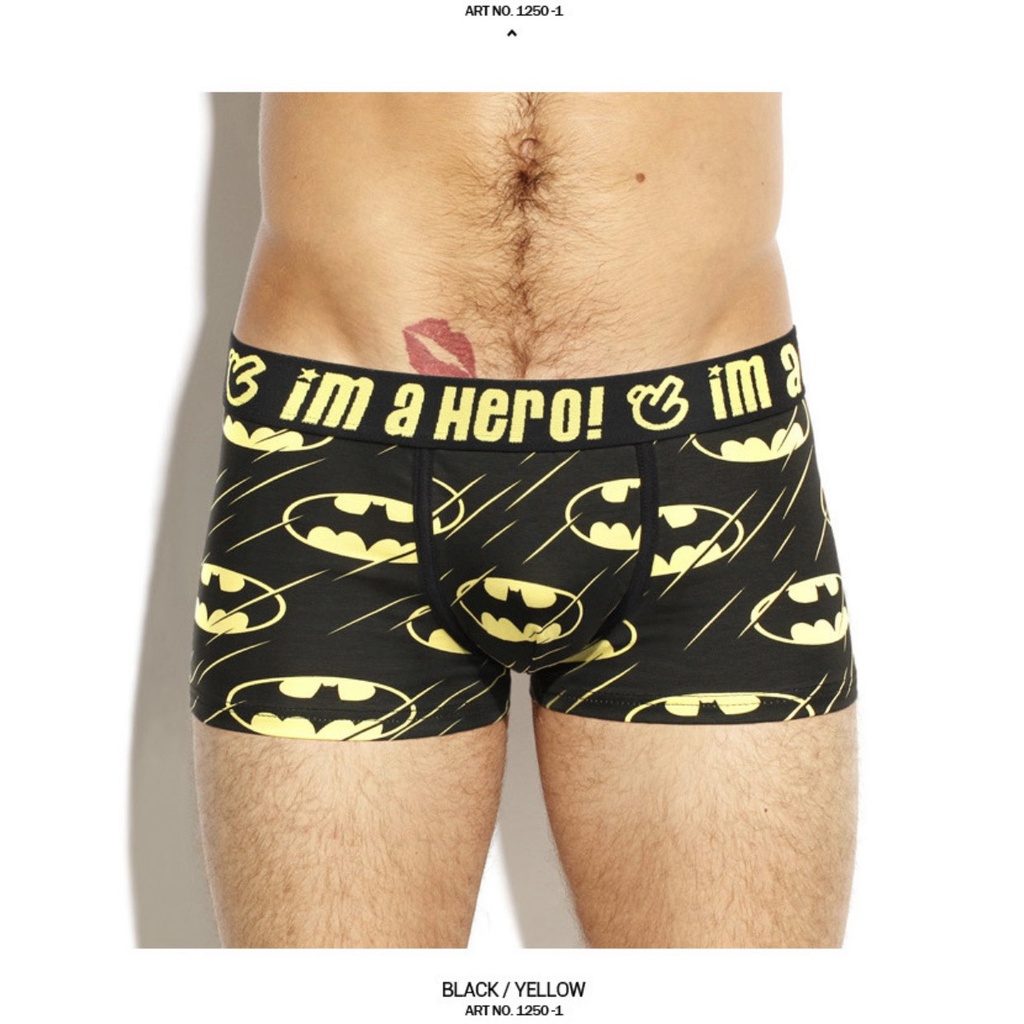 Quần lót nam boxer đùi cao cấp, quần sịp nam đẹp chất cotton kháng khuẩn WIND PINK BATMAN