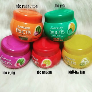 Kem hấp tóc Garnier Fructis