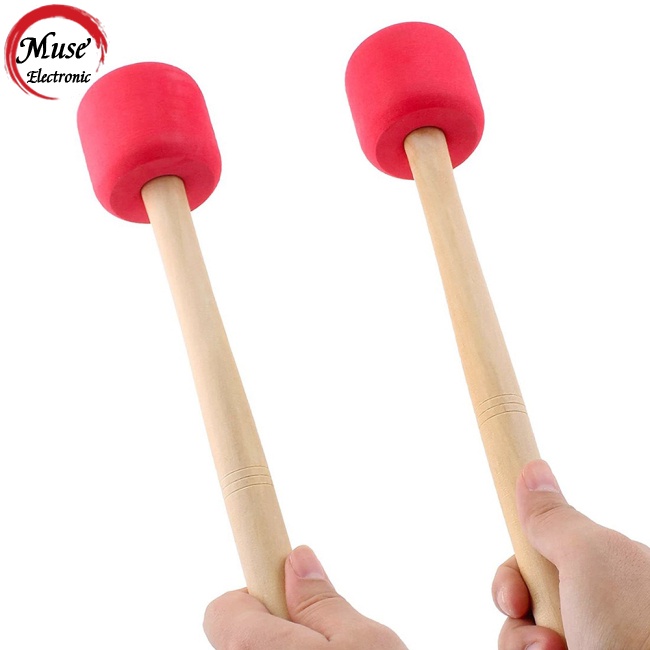 Dùi Trống Bass Bằng Xốp Cán Gỗ Sồi Gọn Nhẹ