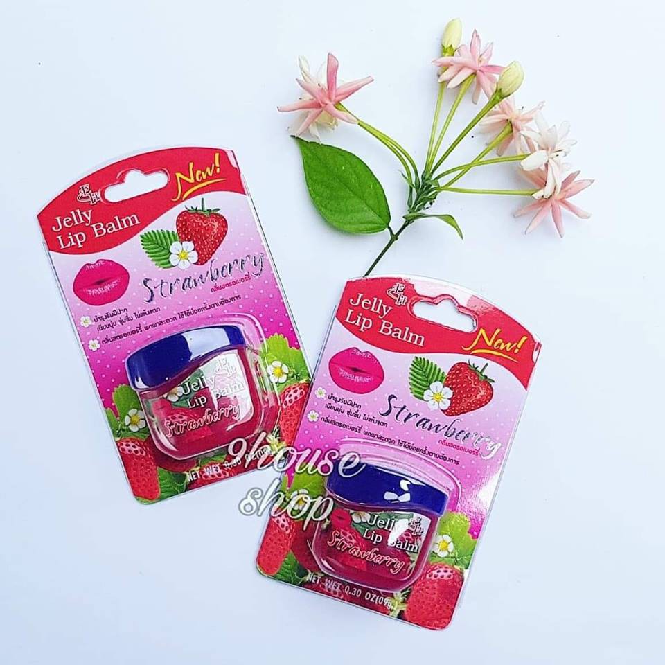 01 Hủ Sáp dưỡng môi Jelly Lip Balm Thái Lan 9gram