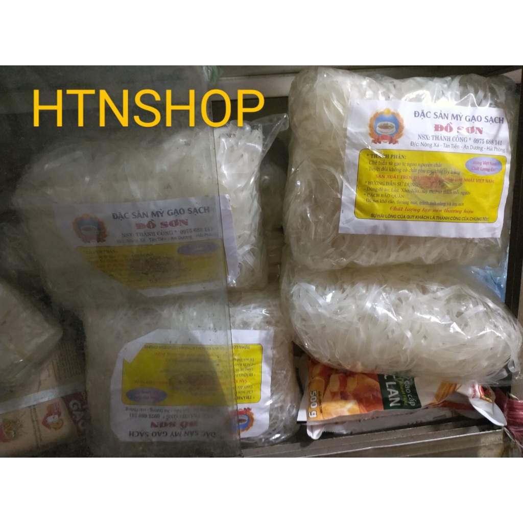 🍜🏡 Mỳ, bánh đa gạo hải phòng bánh canh 500g🍜🏡