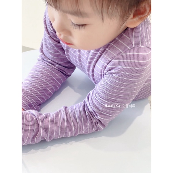 Áo giữ nhiệt cho bé trai và bé gái Batala kids, áo thu đông cổ 3cm giữ ấm cho bé từ 6-19kg