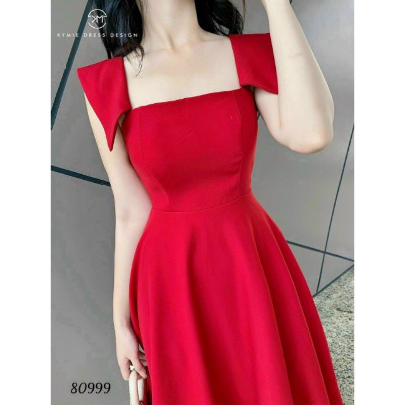 ĐẦM SUÔNG ĐỎ, CÓ MÚT NGỰC - Đầm Dự Tiệc🌸 Hình Thật Ở Cuối✅ | BigBuy360 - bigbuy360.vn