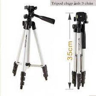 Gậy Tripod 3110 3 chân chụp hình, livestream chuyên nghiệp