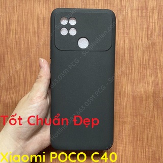 Ốp lưng Xiaomi Poco C40 dẻo đen, dẻo trong bền đẹp