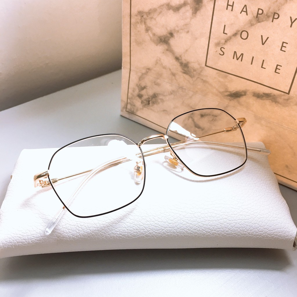 [Mã SKAMCLU7 giảm 10% cho đơn từ 0Đ] Gọng kính kim loại vuông 5256 nhận cắt cận viễn loạn | BigBuy360 - bigbuy360.vn