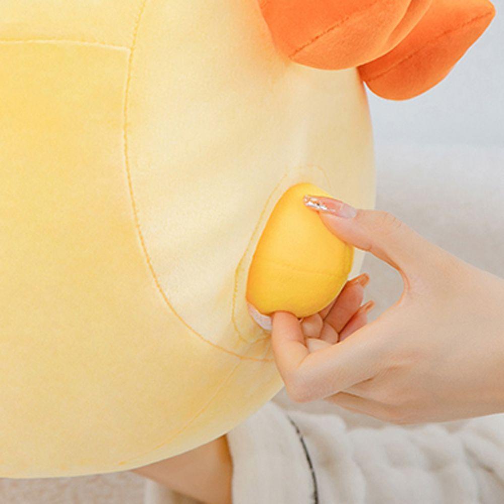 Đồ Chơi Nhồi Bông Hình Gà Đẻ Trứng Hoạt Hình Dành Cho Trẻ Em