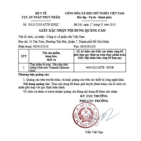 Sữa Optimum Gold 1, 2 800g