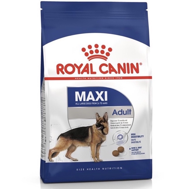 ROYAL CANIN MAXI PUPPY/ MAXI ADULT [bao 4kg] THƯC ĂN CHO CHÓ