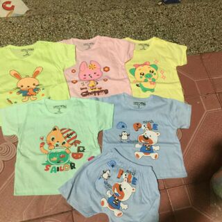 Combo 75 bộ ba lỗ cho bé