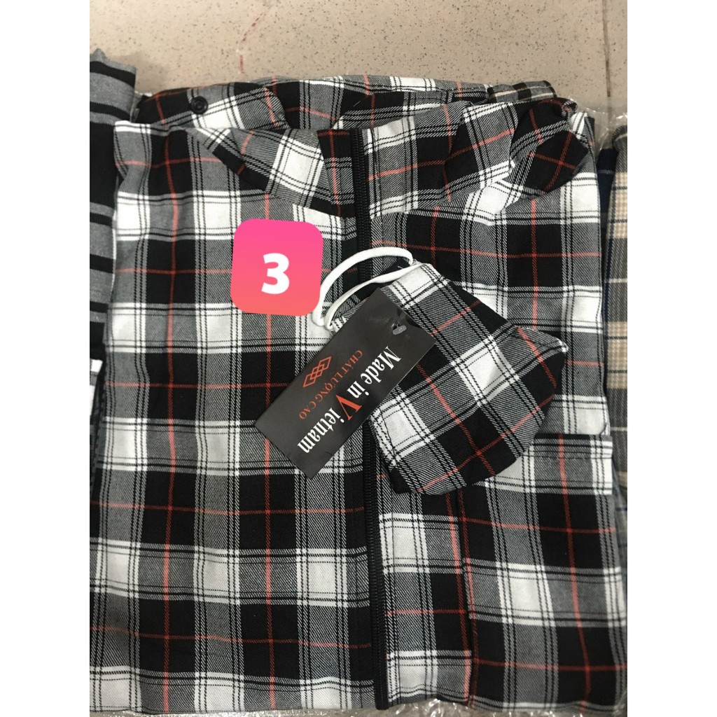 Áo Chống Nắng Nam Hàng 2 Lớp Dày Đẹp Kèm Khẩu Trang, Kẻ Caro, Chất Liệu Vải Kaki Siêu Đẹp | BigBuy360 - bigbuy360.vn