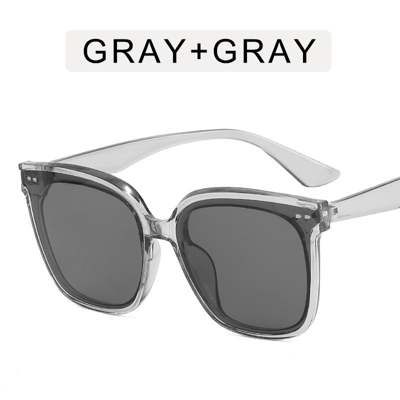 Kính râm nữ phong cách Hàn Quốc Hình vuông Retro Kính râm đi biển và kính lái xe UV400