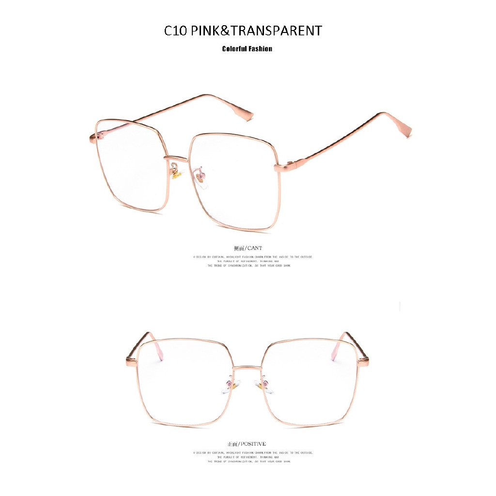 Kính mát nữ gọng vuông SAMJUNE phong cách retro