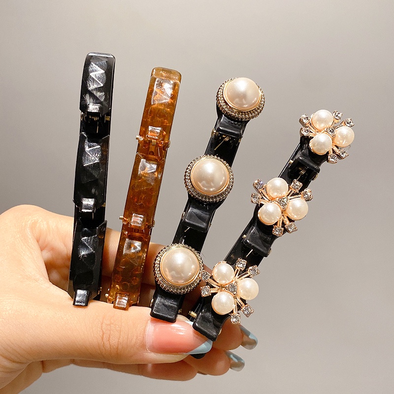 Kẹp Tóc Hình Hoa Dễ Thương Phong Cách Hàn Quốc Cho Nữ