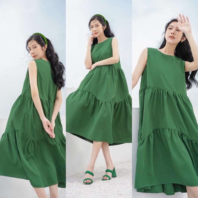 Đầm Mullet Dáng Dài Phom Rộng Màu Sắc Nổi Bật Hottrend Hè Năm Nay | BigBuy360 - bigbuy360.vn