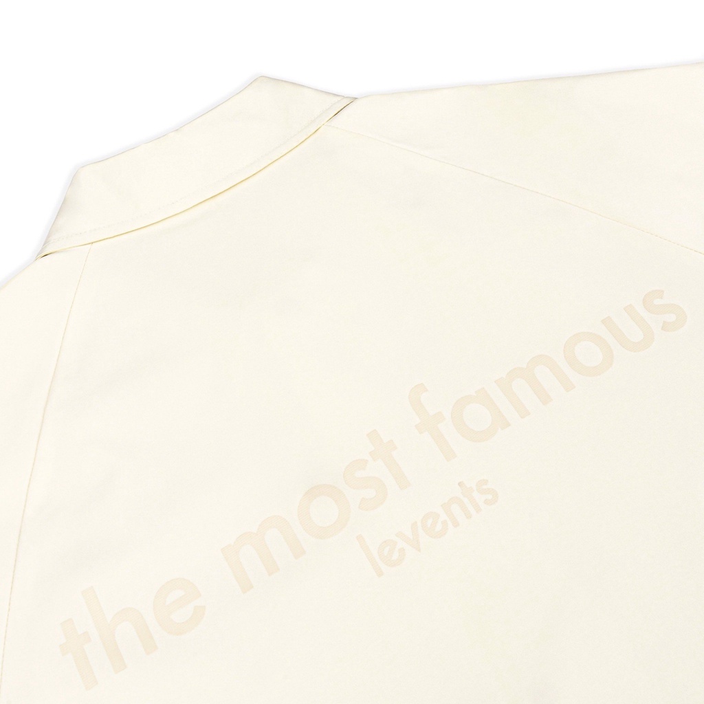 Áo Khoác LEVENTS® COACH JACKET/ BLACK, CREAM, GREY