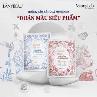 Mặt Nạ Miung Lab [Chính Hãng] Hộp 8 Miếng Có Mix Màu