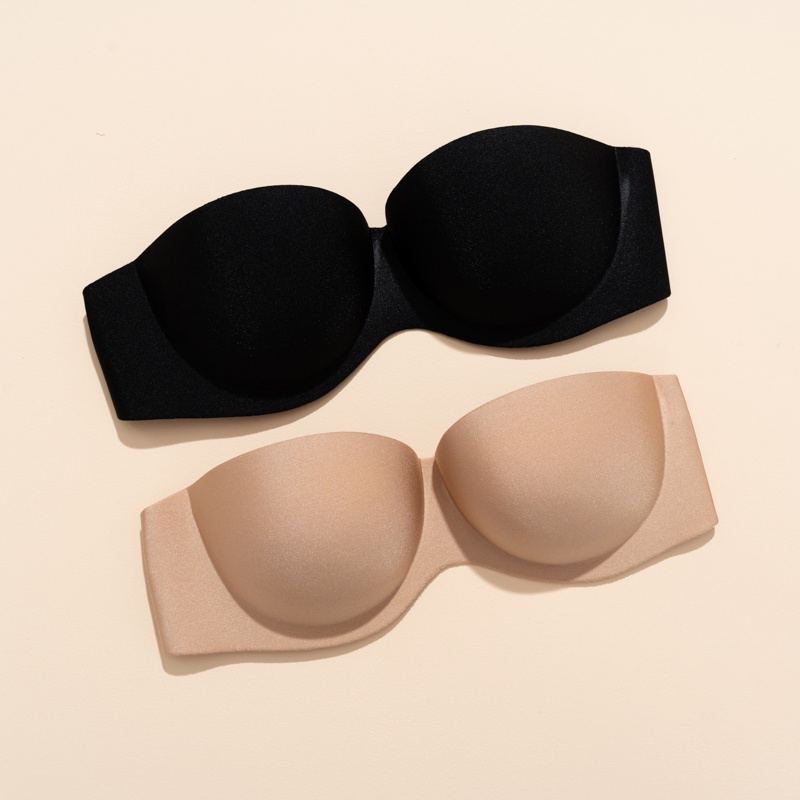 Áo Lót Su Cup Ngực Hở Lưng Dây Ngang Chống Tụt Tạo Form Ngực Đẹp HL01