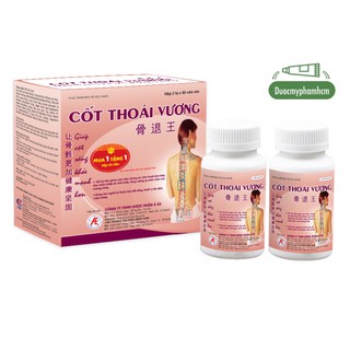 Viên Uống CỐT THOÁI VƯƠNG 2 Lọ 90 Viên tặng 1 Hộp 30 Viên