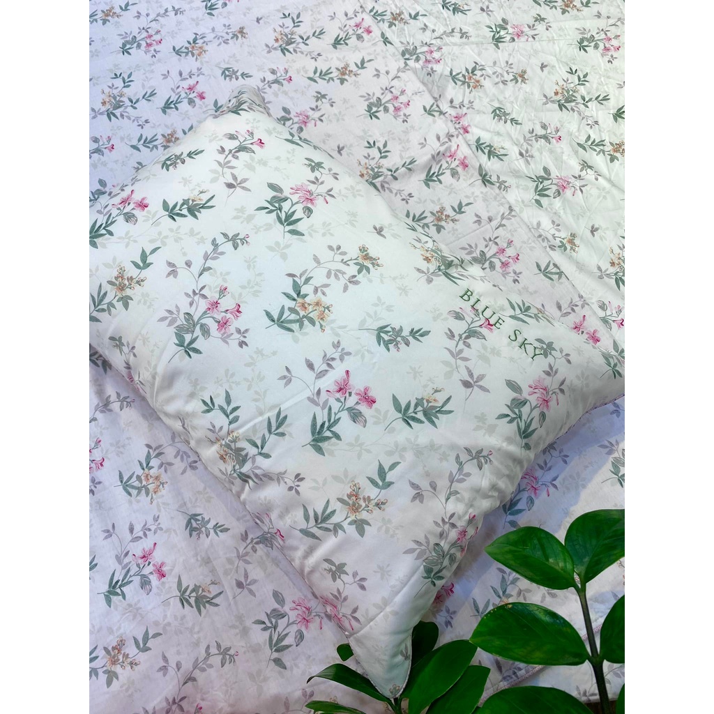 Bộ Chăn Ga Gối Hanvico Blue Sky - DLS200