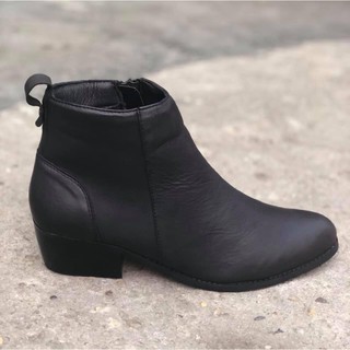 Giầy Bốt Nữ Da Thật Xuất Pháp
