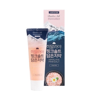 Kem đánh răng Himalaya Pink Salt muối hồng- Bạc Hà 100g