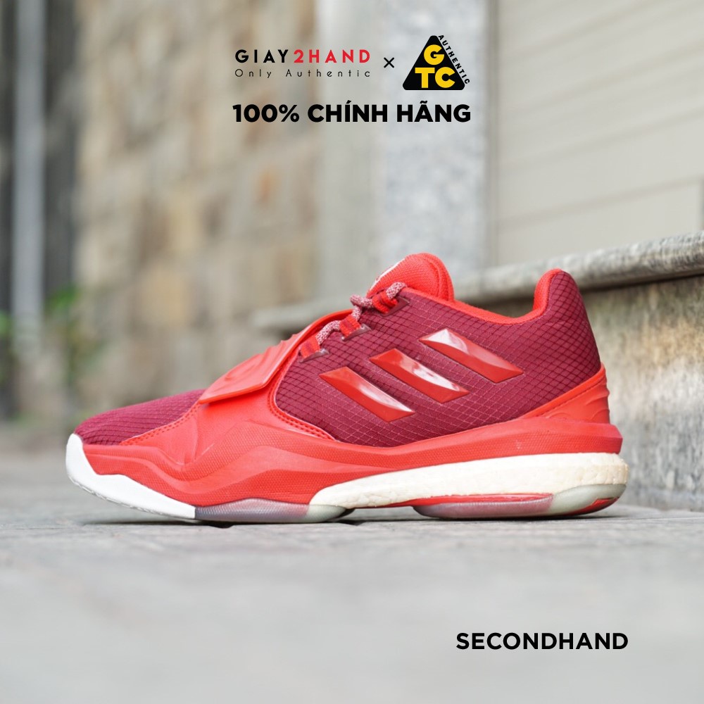 Giày Thể Thao  ADIDAS D ROSE ENGLEWOOD BOOST AQ8108 GIÀY CŨ CHÍNH HÃNG