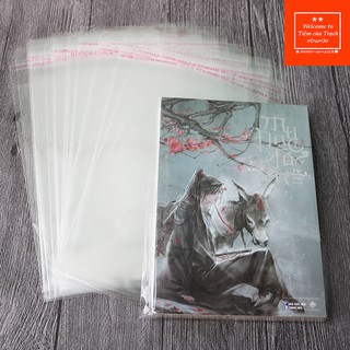 Bao kiếng bọc sách, truyện, tiểu thuyết ngôn tình, đam mỹ,... khổ 14.5 x 20.5 dày 250-500 trang