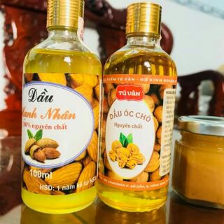 Dầu óc chó và dầu hạnh nhân