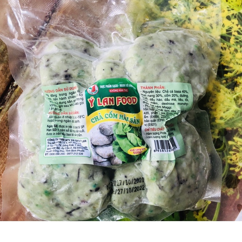 Gói 500g Chả cốm hải sản Hà Nội