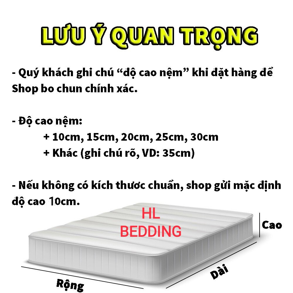 Bộ chăn ga Cotton Poly HL bedding chăn ga Hàn Quốc thỏ ăn cà rốt đủ size miễn phí bo chun