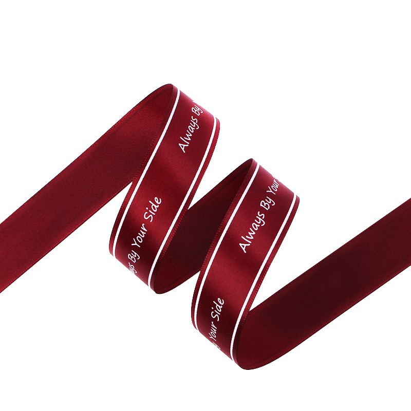 RUY BĂNG LỤA CAO CẤP chữ "Alway by your side"