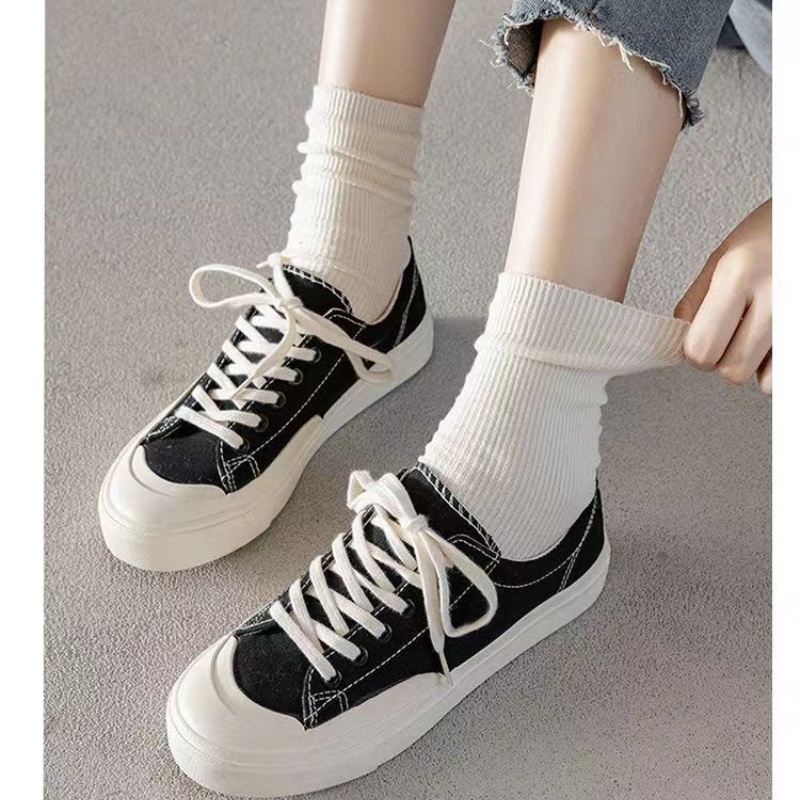 Vớ Mỏng Màu Trắng Sữa Phong Cách lolita Nhật Bản Dễ Phối Đồ Thoáng Khí