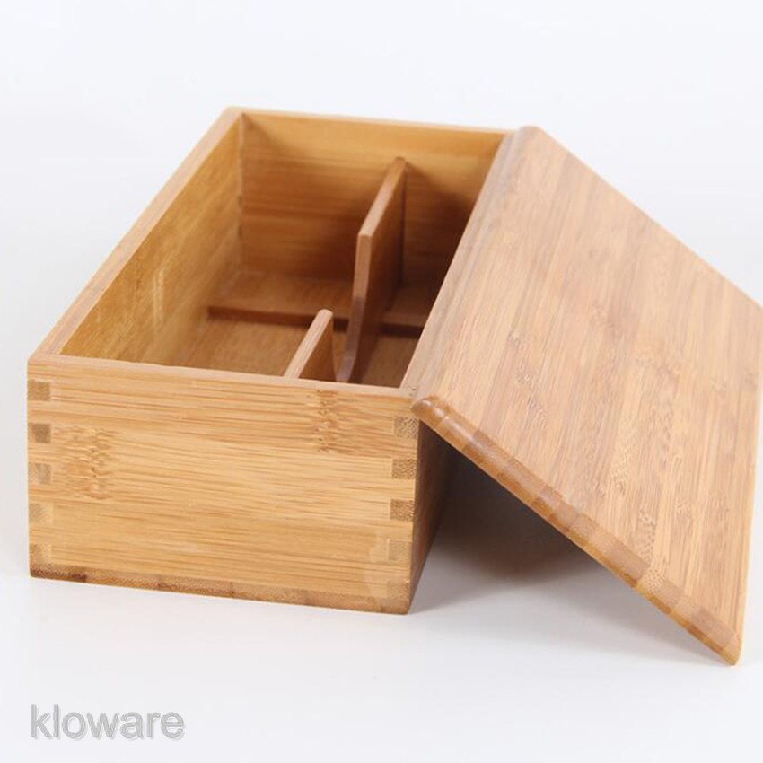 Hộp đựng muỗng đũa bằng tre