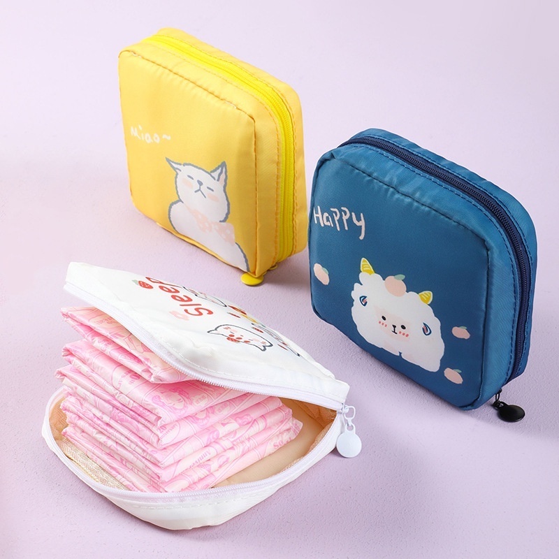 Ví Đựng Đồ Vệ Sinh Cá Nhân Cỡ Lớn Họa Tiết Hoạt Hình