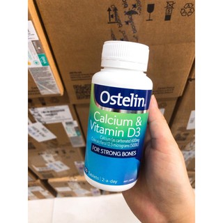 Canxi Ostelin Calcium & Vitamin D3 130v