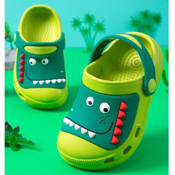 Dép sục cho bé Crocs quai hậu sandal siêu nhẹ chống trơn trượt thoáng chân mũi bọc chống va chạm