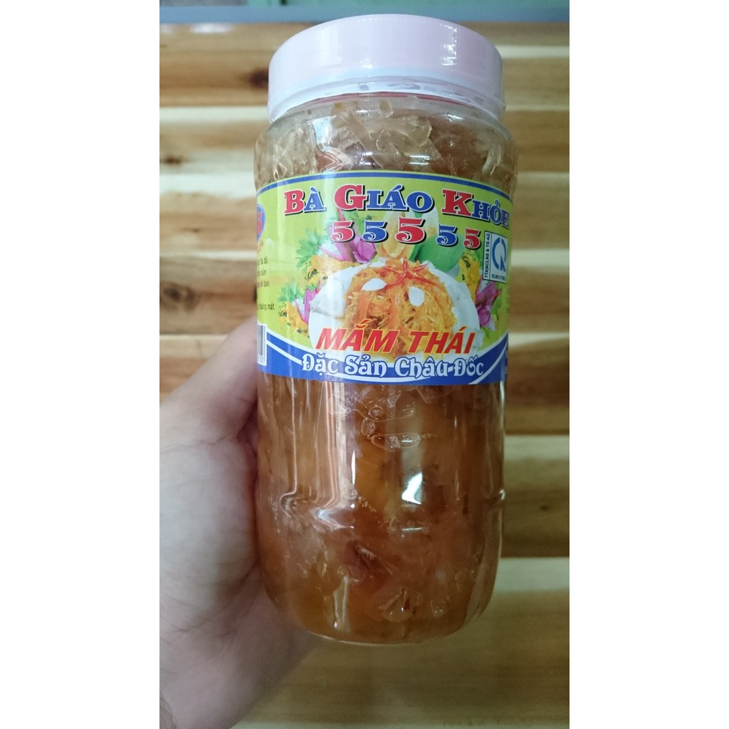 [500gram] Mắm thái (Mắm cá lóc phi lê thái sợi với đu đủ)