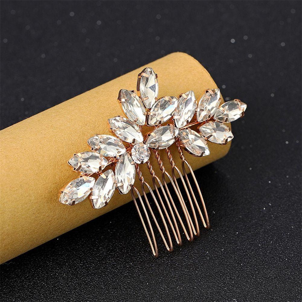 Lược Cài Tóc Handmade Hình Hoa Xinh Xắn MIHAN1 Dành Cho Cô Dâu