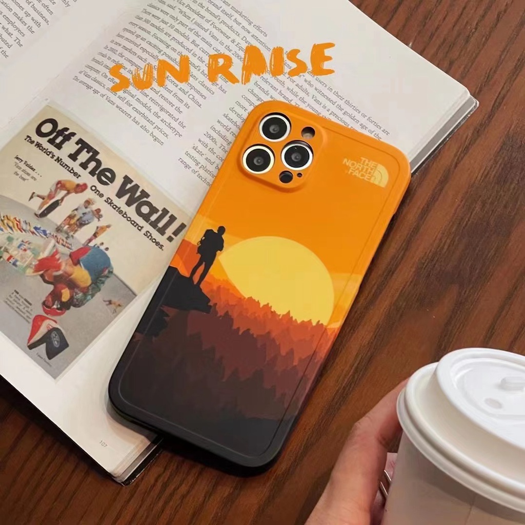 Ốp Điện Thoại In Logo the north face Sang Trọng Cho iphone 13 Pro Max i13 13pro i11 11ProMax i11 iX XR Xs Max 7plus 8plus 12Pro 12 Pro Max